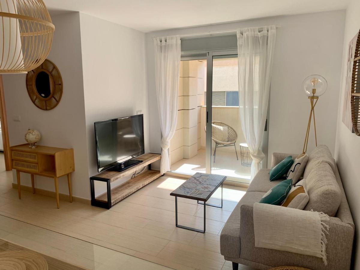 Precioso apartamento primera línea de playa Águilas Exterior foto