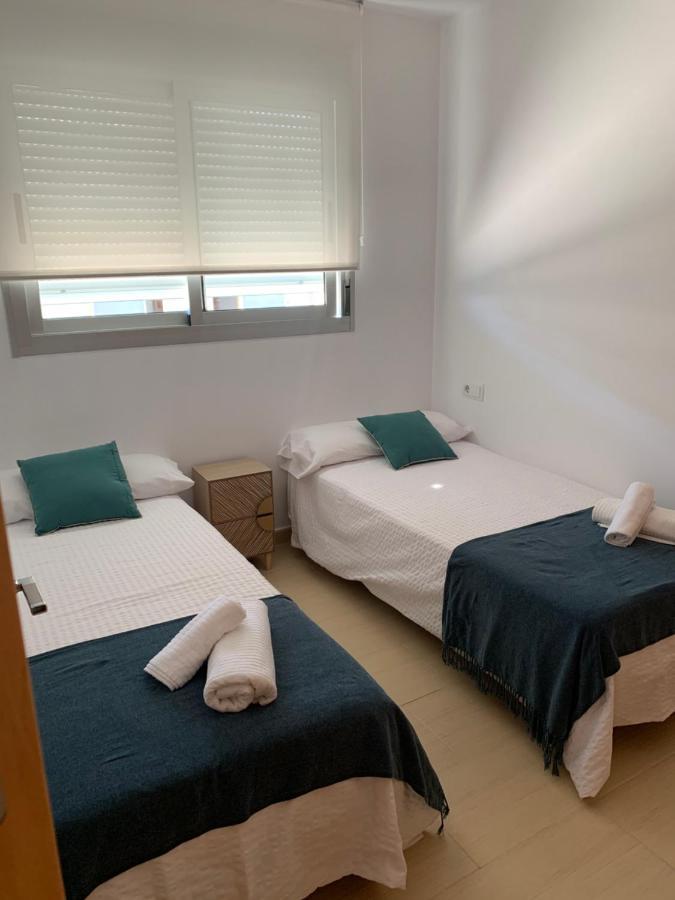 Precioso apartamento primera línea de playa Águilas Exterior foto